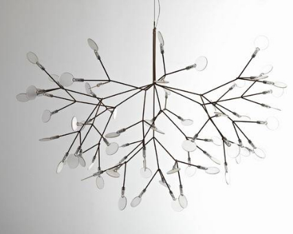 植物创意灵感led照明设计欣赏，独活属新奇灯具